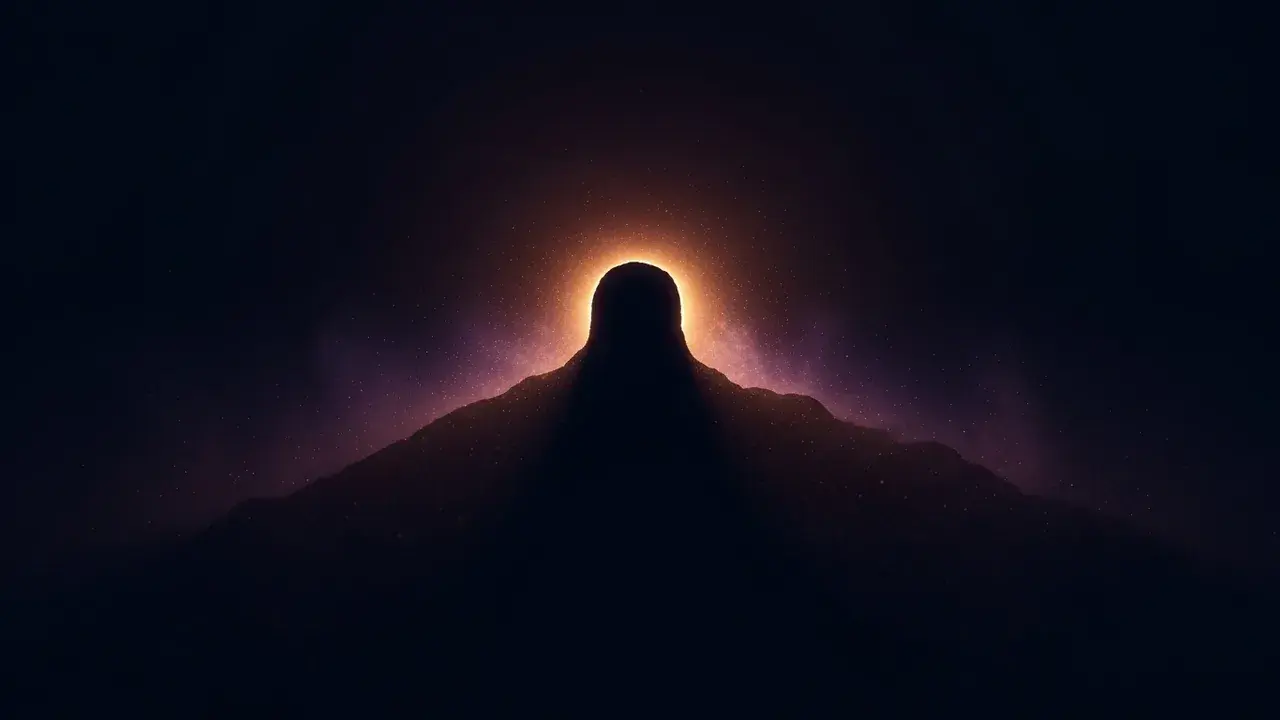 Symbolic illustration representing the claim "Auras as visible biofields".