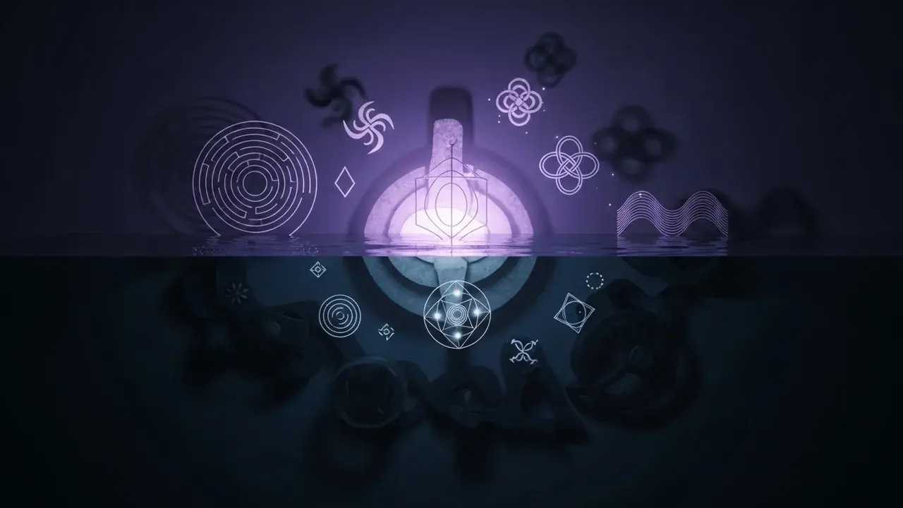 Symbolic illustration representing the claim "Cryptomnesia explains past-life memories".