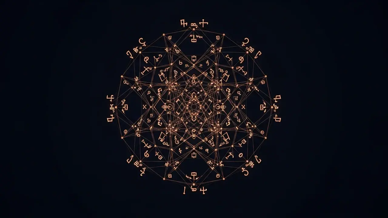 Symbolic illustration representing the claim "Numerology".